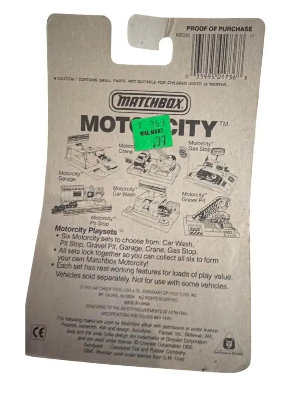 Matchbox MB36 Refuse Truck Die-Cast Metal Disposal Unit-24 Authentic Design Rugg